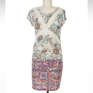 Maaji Lace Safari Tropical Resort Swim Beach Coastal Pool Coverup Women’s Size M